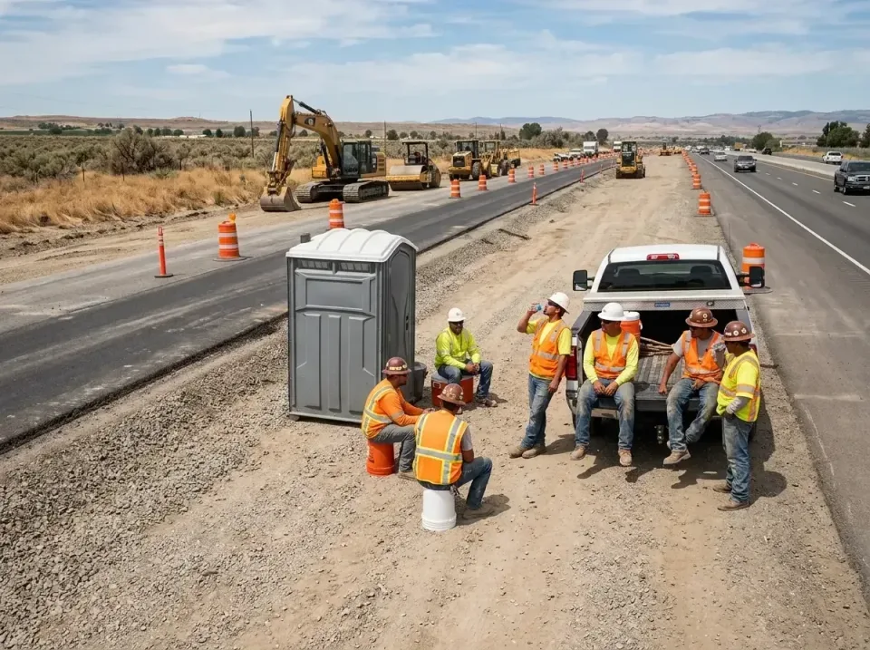 highway-road-construction-crew-007 — frequently asked questions, Porta Potty and Restroom Rentals in Lisbon Falls, ME